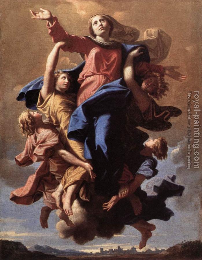 Nicolas Poussin : The Assumption of the Virgin
